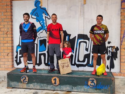 Podi masculí de la cursa de 21 km de La Foranca (Cadí Circuit Fer)