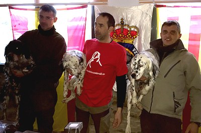 Podi del Campionat d'Espanya de Becades, que s'ha dut a terme a Montferrer i Castellbò (Foto: Real Federación Española de Caza)