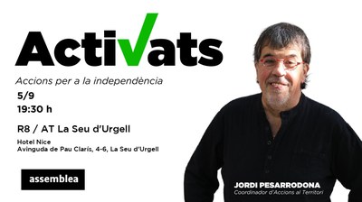 Xerrada de Jordi Pesarrodona a la Seu d'Urgell