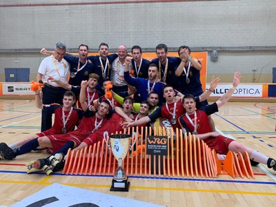 Jordi Pons, campió del Món U19 d'hoquei patins als World Roller Games