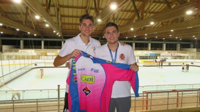 Roc Xanxo i Jordi Pons, a l'Europeu 2017 d'hoquei patins