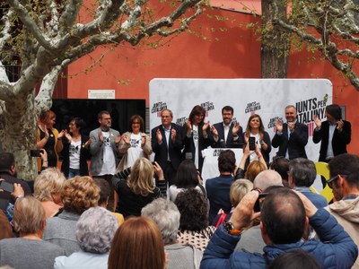 Acte central de JxCAT a la Seu d’Urgell pel 28-A