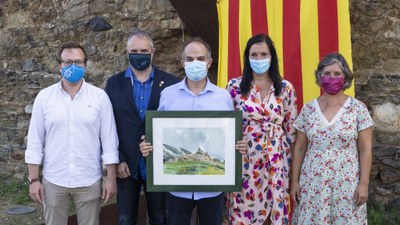 Lliurament del Premi Estel a Jordi Turull (Foto: Junts i JNC Alt Urgell)