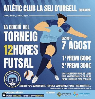 1r Torneig 12 Hores Futsal de l'Atlètic Club La Seu
