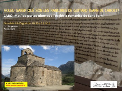 Portes obertes a l'església de Sant Serni de Cabó