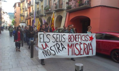 Manifestació 1 de maig 2014