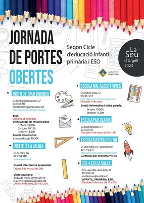 Jornades de portes obertes als centres educatius de la Seu d'Urgell