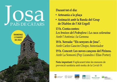 Cartell de la jornada “Josa, país de càtars”