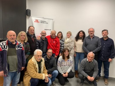 Membres de l'executiva comarcal d'ERC al Pallars Sobirà (Foto: ERC Pirineu)