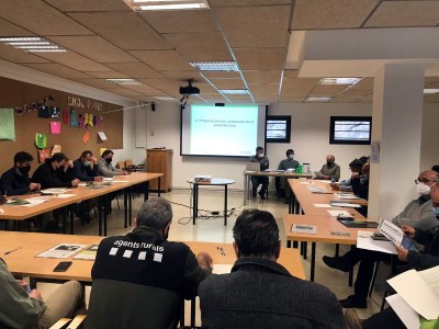 Junta Rectora del Parc Natural de l'Alt Pirineu, a Llavorsí (Foto: PNAP)