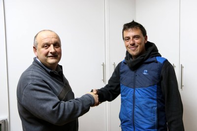 Josep Ramon Fontdevila i Xavi Pedemonte (Foto: ACN)