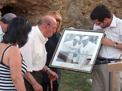 Lliurament del premi Estel 2007 a Josep Vilarrubla