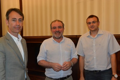 Juli Alegre, Joan Reñé i Gerard Sabarich