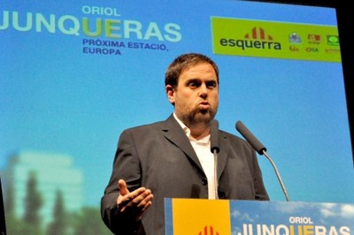 Oriol Junqueras - Míting la Seu