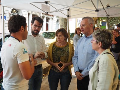 Campanya de Junts pel Sí, a la Seu