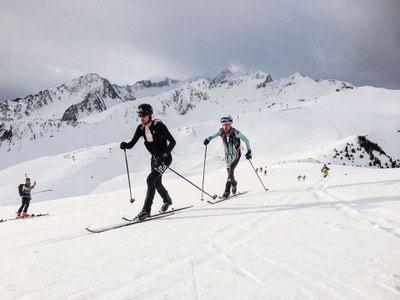 Kilian Jornet i Jakob Hermann, a l'Altitoy 2018 (Lymbus)