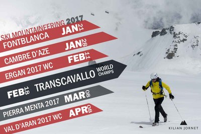 Kilian Jornet - Calendari skimo 2017