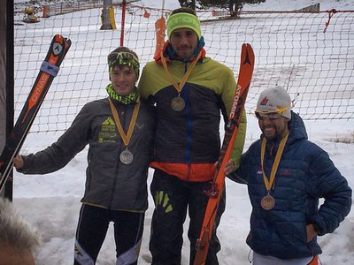 Jordi Alís, al podi U23 del Campionat de Catalunya 2017