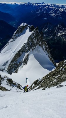 Kilian Jornet, al massís del Mont Blanc