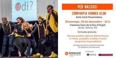 'Per nassos', amb Jordi Pesarrodona (Companyia Komiko Klun)