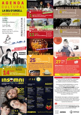 Una quinzena de propostes a l'agenda cultural de la Seu el mes d'agost