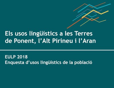 Enquesta sobre l'ús del català 2018