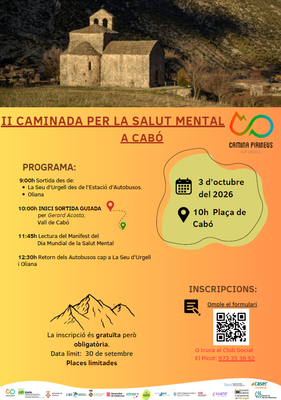 II Caminada per la Salut Mental a Cabó