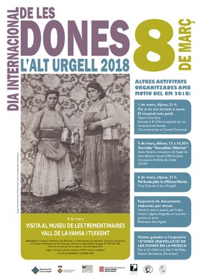 L’Alt Urgell commemora el Dia Internacional de les Dones 