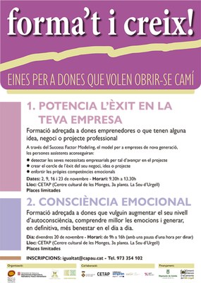 Formacions per a dones