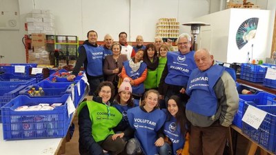Voluntaris del Gran Recapte 2017 (Foto: Ajuntament de la Seu)