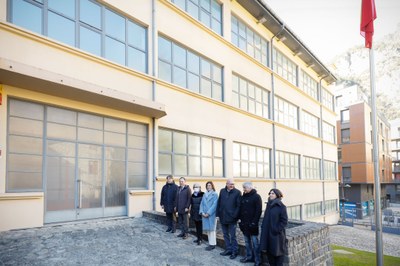 L’antiga Fàbrica Reig acollirà l’ampliació de la Universitat d’Andorra (Foto: Govern Andorra)