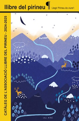 Portada del catàleg de Sant Jordi de l'Associació Llibre del Pirineu