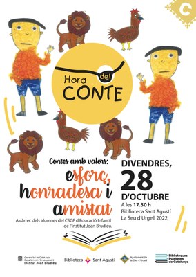 Hora del conte a la Biblioteca Sant Agustí