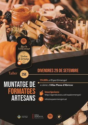 Taller de muntatge de formatges artesans a l'Espai Ermengol