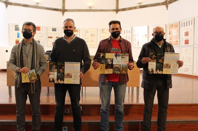 Presentació de l'agenda cultural del primer semestre del 2021 (Foto: Ajuntament de la Seu)