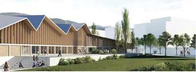 Projecte de l'edifici d'INEFC Pirineus a l'Horta del Valira de la Seu d'Urgell