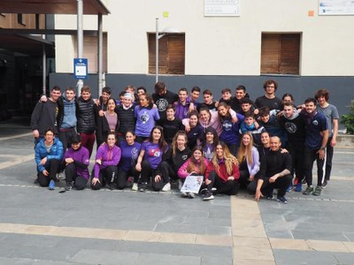 Estudiants del 1r curs INEFC Pirineus a la Seu d'Urgell