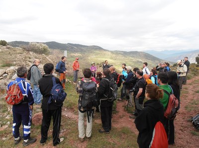 Ruta guiada pel camí Cardoner (Foto: Carles Gascón)