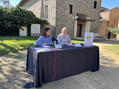 Maria del Mar Coma i Toni Corominas presenten a la Seu d'Urgell la Mostra Gastronòmica d'Ordino