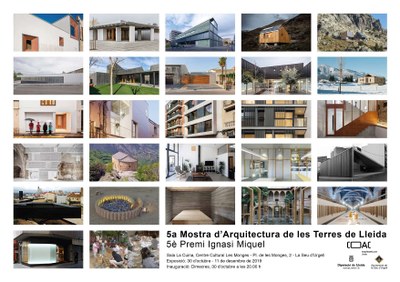 La 5a Mostra d'Arquitectura de les Terres de Lleida, a la Seu d'Urgell