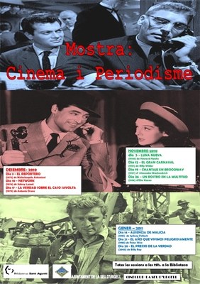 Cinema i periodisme 2010-2011 - Cartell