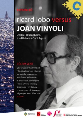 Biblioteca Sant Agustí - Exposició Ricard Lobo-Joan Vinyoli