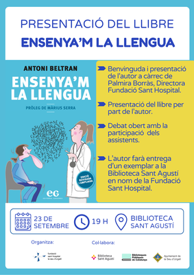 Presentació a la Seu d'Urgell del llibre 'Ensenya'm la llengua'
