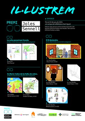Exposició 'Il·lustrem', a la Biblioteca Sant Agustí