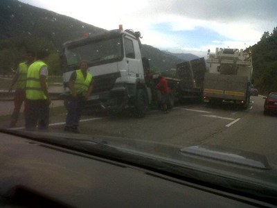 Accident camió C-14 - 10.10.2012
