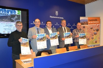 Presentació de la caminada de Les Carenes (Foto: Diputació de Lleida)