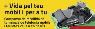 Campanya de reciclatge de mòbils