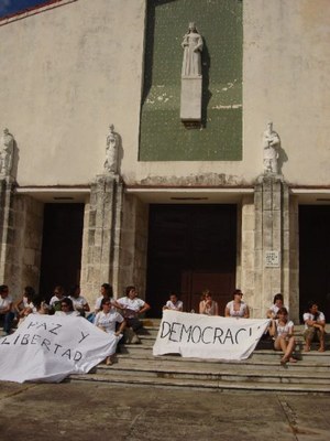 Manifestació de Damas de Blanco a l'Havana