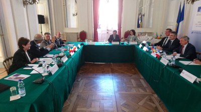 Reunió entre el Govern d'Andorra i la Prefectura d'Occitània, a Tolosa de Llenguadoc (Foto: Govern d'Andorra)