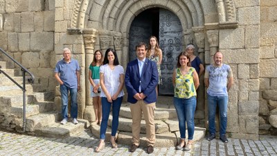 Presentació de la ruta per les portalades d'esglésies de la Cerdanya (Foto: ACN)